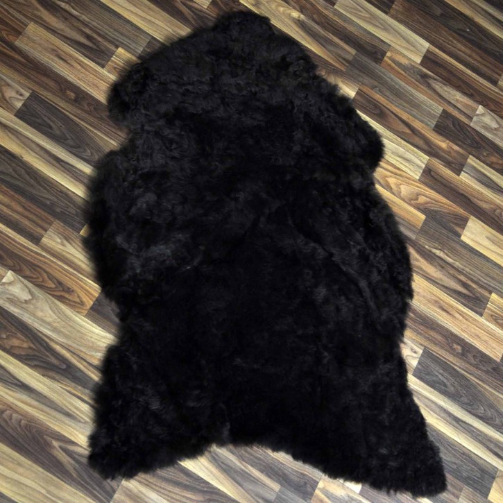 Echtes Schaffell Lammfell braun geschoren 100x70 basteln #2002