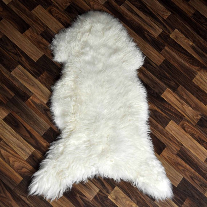 Echtes Schaffell Lammfell creme weiss 105x65 Sale #2401
