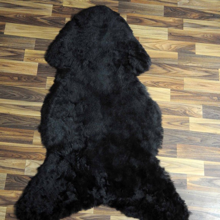 XL ÖKO Schaffell Fell braun 110x70 geschoren #6221