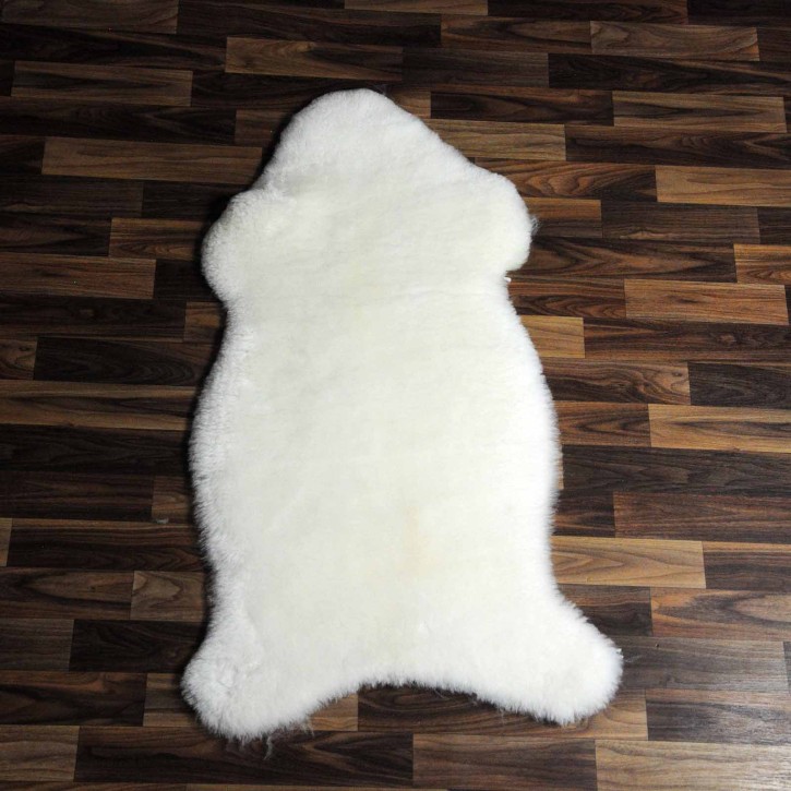 XXL ÖKO Island Schaffell schwarzbraun weiß 120x75 #6556