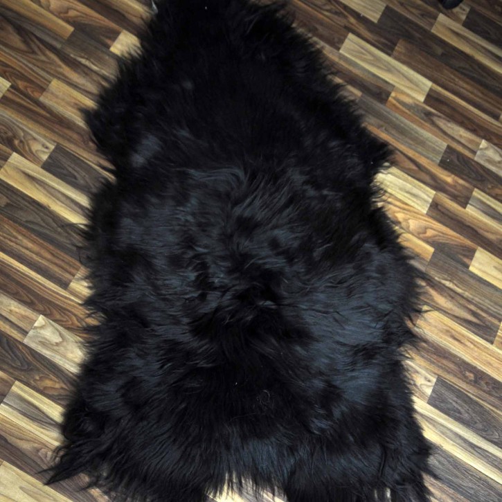 XXL ÖKO Island Schaffell braun 120x75 Dekofell Pelz #7223