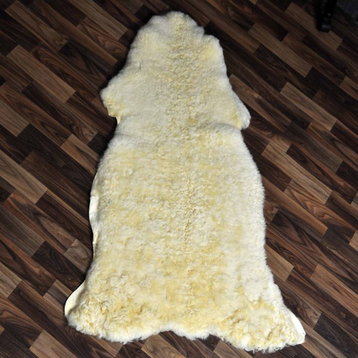 XXL ÖKO Schaffell medizinisches Fell 125x75 Auflage Kinderwagen #7284