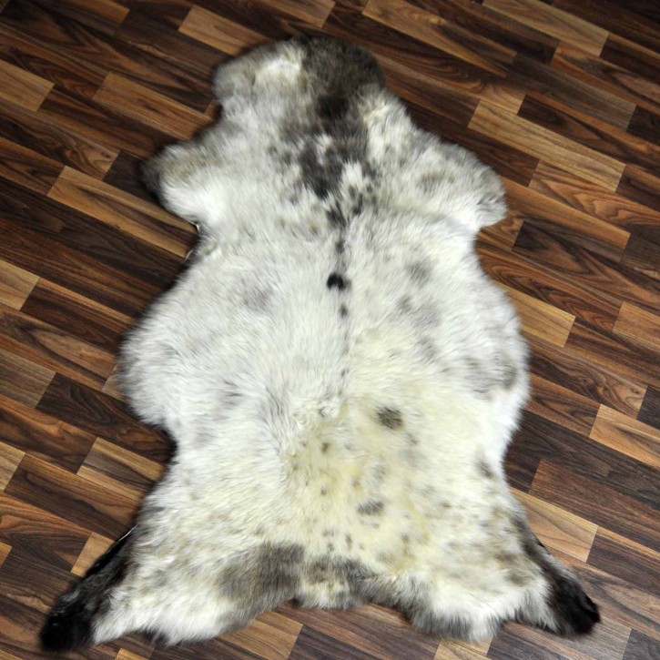 XL ÖKO Schaffell Lammfell beige braun 110x75 Teppich Geschenk #7707