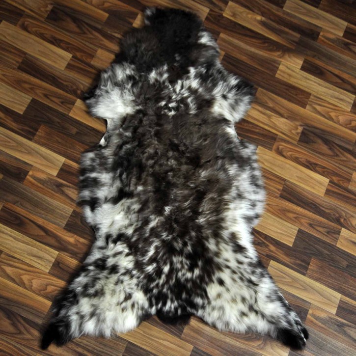 XL ÖKO Schaffell Lammfell beige braun 115x80 Teppich Geschenk #7774