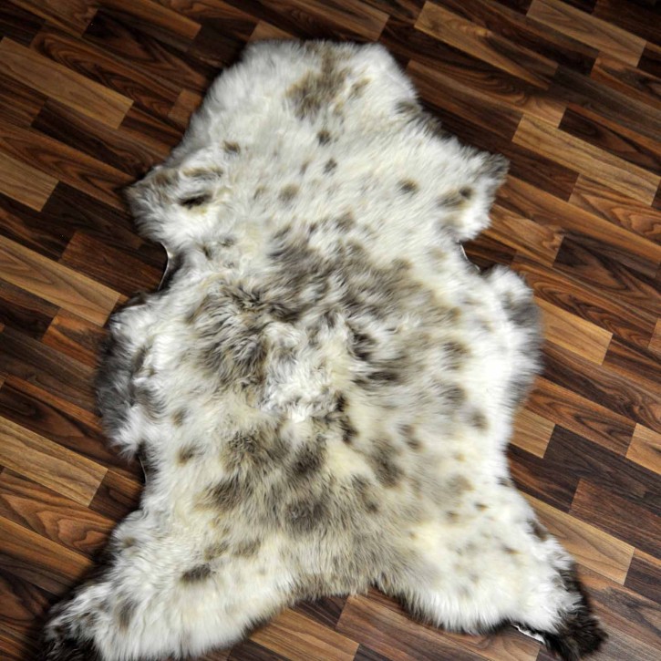 XL ÖKO Schaffell Lammfell beige braun 115x80 Teppich Geschenk #7776