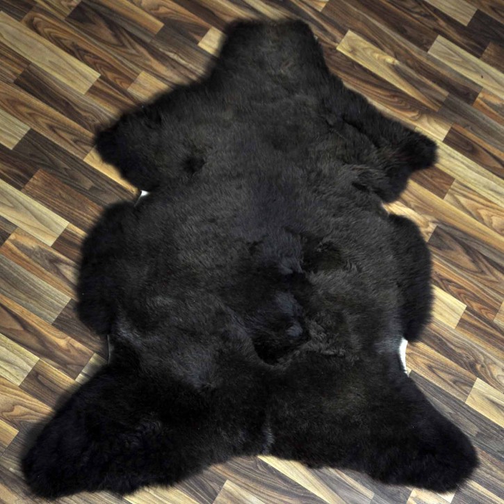 XL ÖKO Schaffell Lammfell braun 115x85 Hundebett Tierbett #7980
