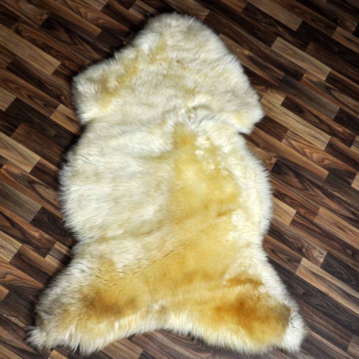 XXL ÖKO Schaffell Lammfell beige braun 125x80 Hundebett #8118 XXL ÖKO Schaffell Lammfell beige braun 125x80 Hundebett #8118