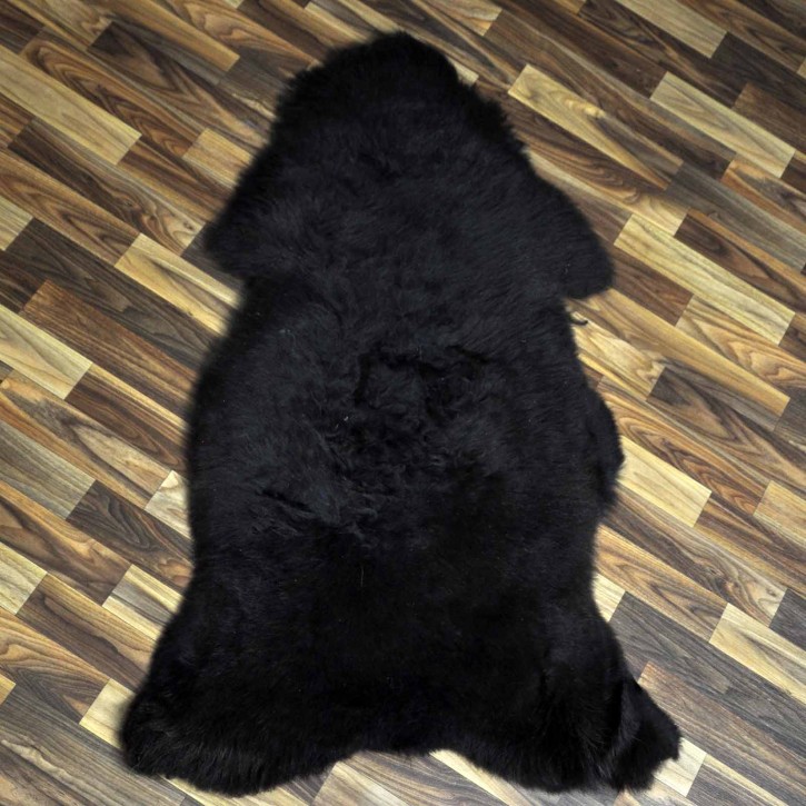 XXL ÖKO Schaffell Lammfell braun 120x70 Couch Auflage #8124