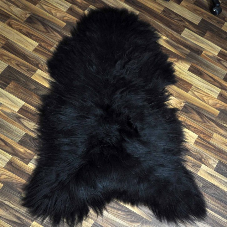 XXL ÖKO Island Schaffell Lammfell braun 125x80 #8164