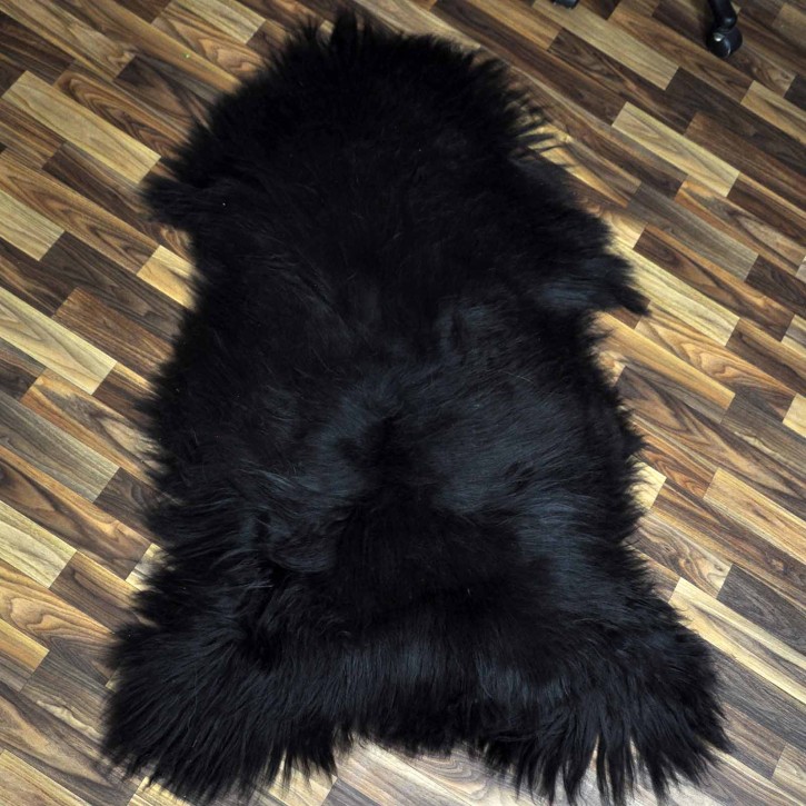 XXXL ÖKO Island Schaffell Lammfell braun 130x80 #8174