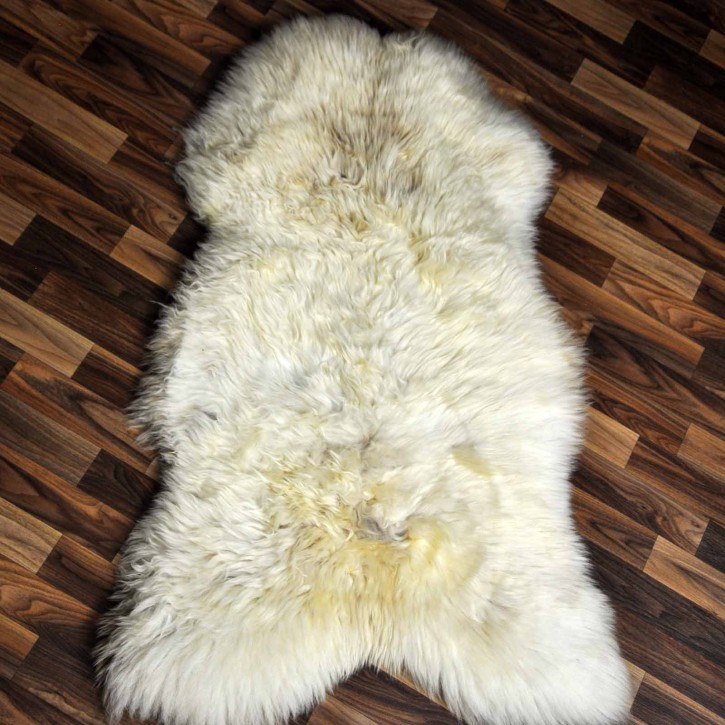 XXL ÖKO Schaffell Lammfell beige braun 125x80 Kamin Fell #8206 XXL ÖKO Schaffell Lammfell beige braun 125x80 Kamin Fell #8206