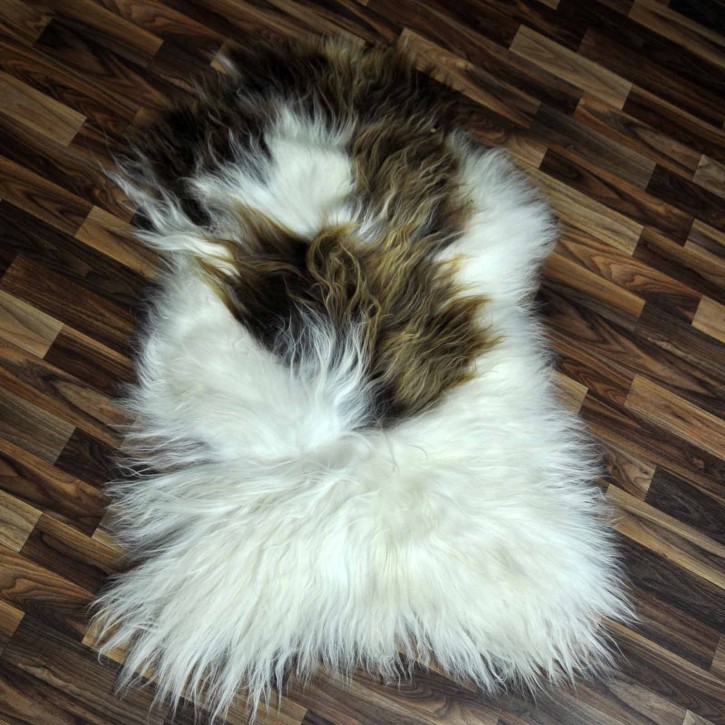 XL ÖKO Island Schaffell beige braun 110x70 Lamm #8407