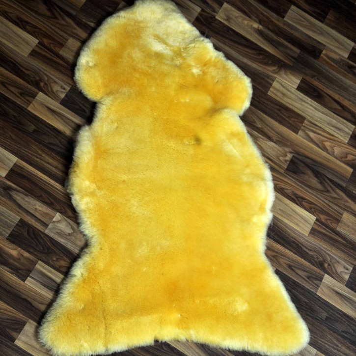 XL ÖKO Schaffell medizinisches Fell 110x70 Auflage Bett #8541