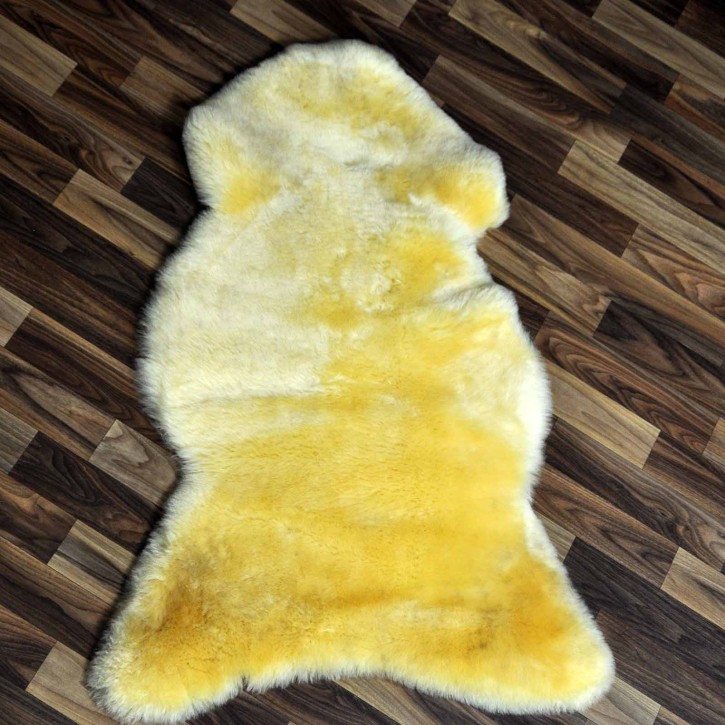 ÖKO Schaffell medizinisches Fell 100x65 Auflage Bett Lammfell #8569