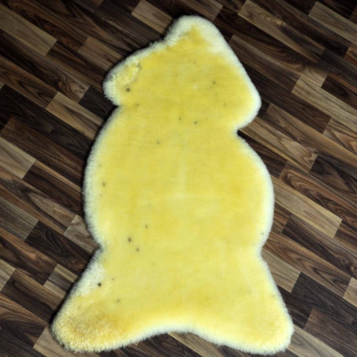 ÖKO Schaffell medizinisches Fell 100x60 Auflage Bett Lammfell #8592