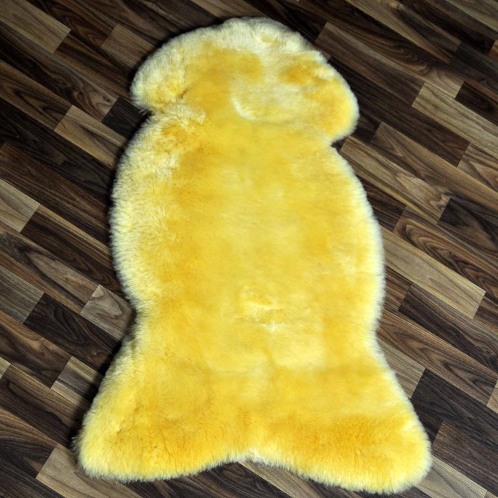 ÖKO Schaffell medizinisches Fell 95x65 Auflage Bett Lammfell #8593