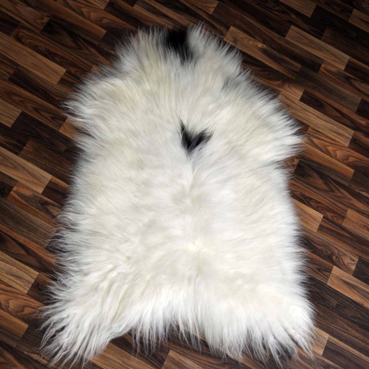 ÖKO Island Schaffell beige schwarzbraun 105x75 Perchten #8612 ÖKO Island Schaffell beige schwarzbraun 105x75 Perchten #8612