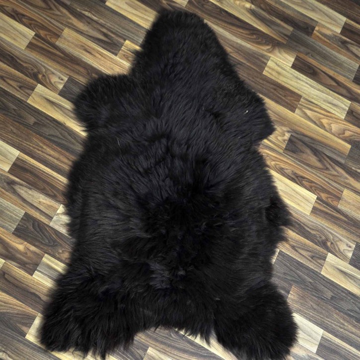 ÖKO Schaffell Lammfell braun 105x65 Couch Auflage #8663