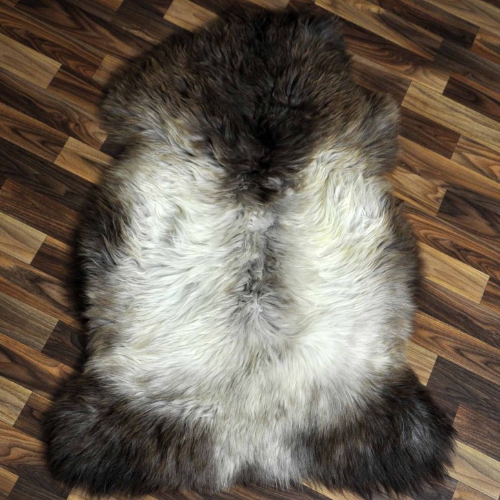 ÖKO Schaffell Lammfell beige braun 105x70 Sheepskin #8679