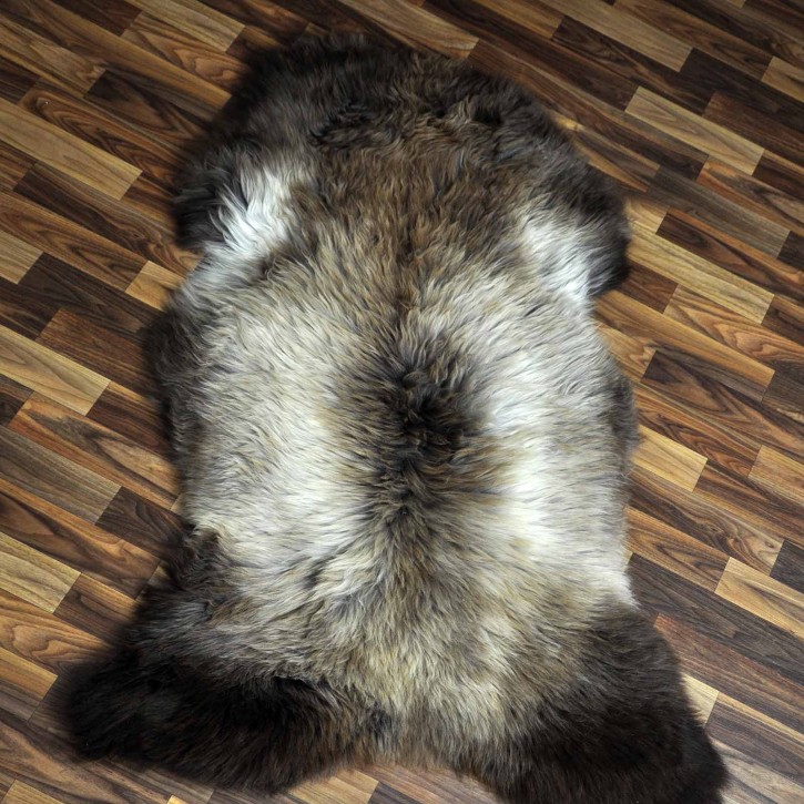 XXXL ÖKO Schaffell Lammfell beige braun grau 130x80 Sheepskin #8698