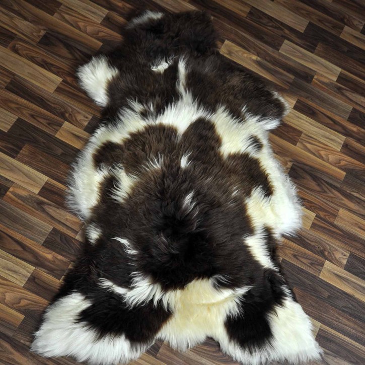 XXXL ÖKO Schaffell Lammfell beige braun 130x80 Sheepskin #8703
