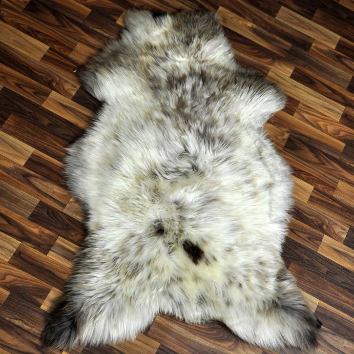 XL ÖKO Schaffell Lammfell beige braun 115x75 Kamin Fell #8704