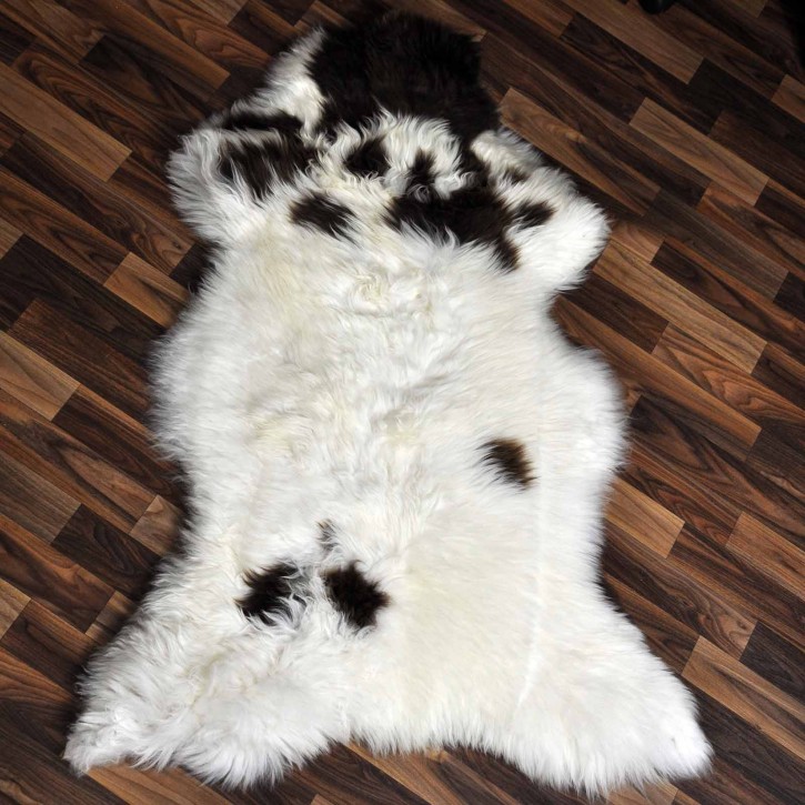 XXL ÖKO Schaffell Lammfell beige braun 120x80 Sheepskin #8799
