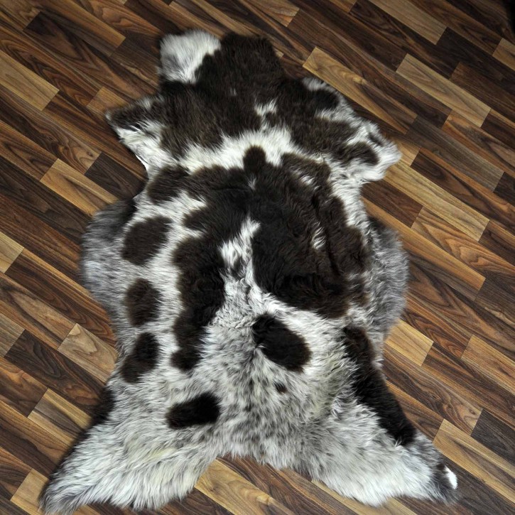 ÖKO Schaffell Lammfell beige braun 105x75 Sheepskin #8815