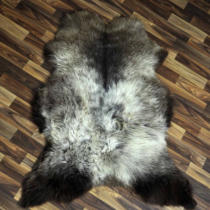 ÖKO Schaffell Lammfell beige braun 105x80 Sheepskin #8895