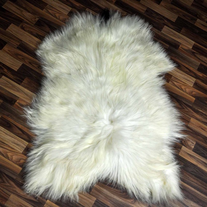 XXXL ÖKO Island Schaffell beige schwarzbraun 130x85 #8930 XXXL ÖKO Island Schaffell beige schwarzbraun 130x85 #8930