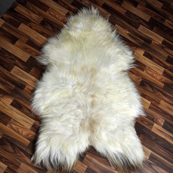 XXXL ÖKO Island Schaffell beige schwarzbraun 130x80 #8932 XXXL ÖKO Island Schaffell beige schwarzbraun 130x80 #8932