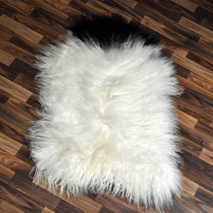 XL ÖKO Island Schaffell grau beige braun 110x75 #8955