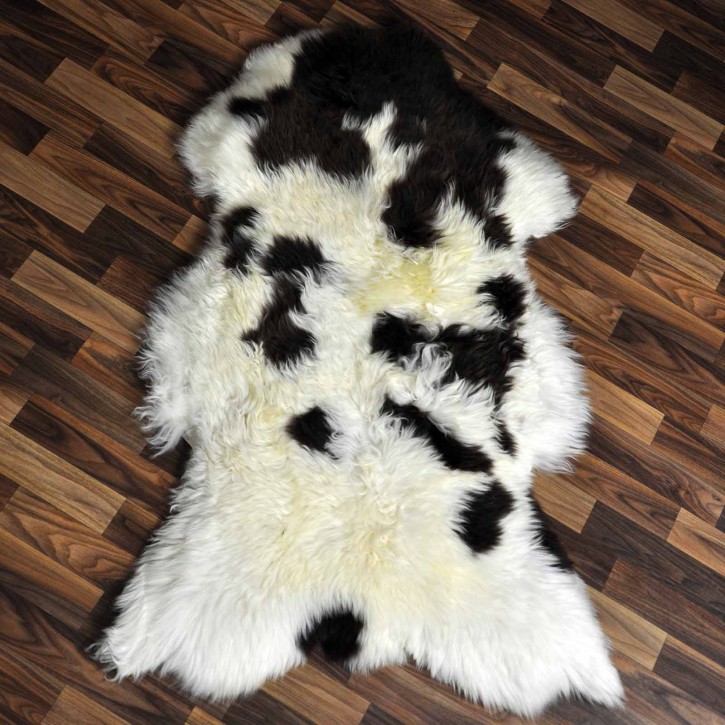 XXL ÖKO Schaffell Lammfell beige braun 125x75 Sheepskin #8965