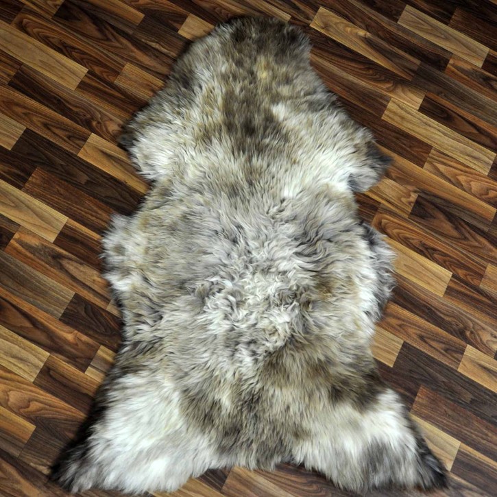 XL ÖKO Schaffell Lammfell beige braun 115x70 Sheepskin #8968