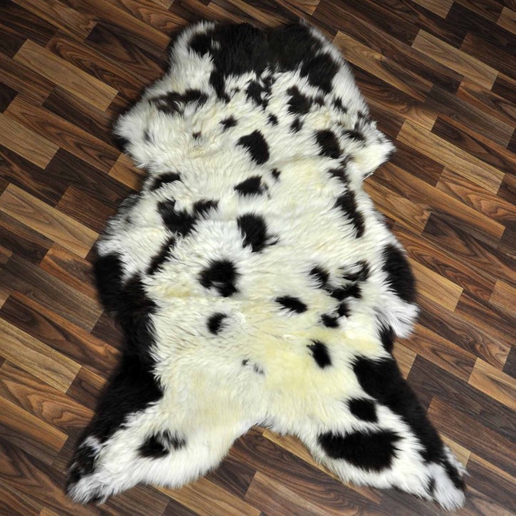 XXL ÖKO Schaffell Lammfell beige braun 120x80 Sheepskin #8977