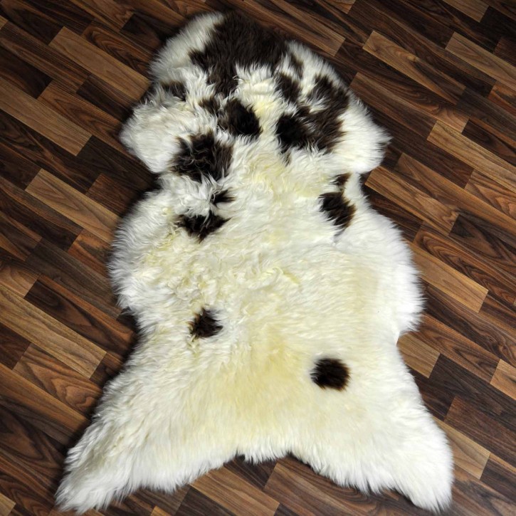 XXL ÖKO Schaffell Lammfell beige braun 120x80 Sheepskin #8983
