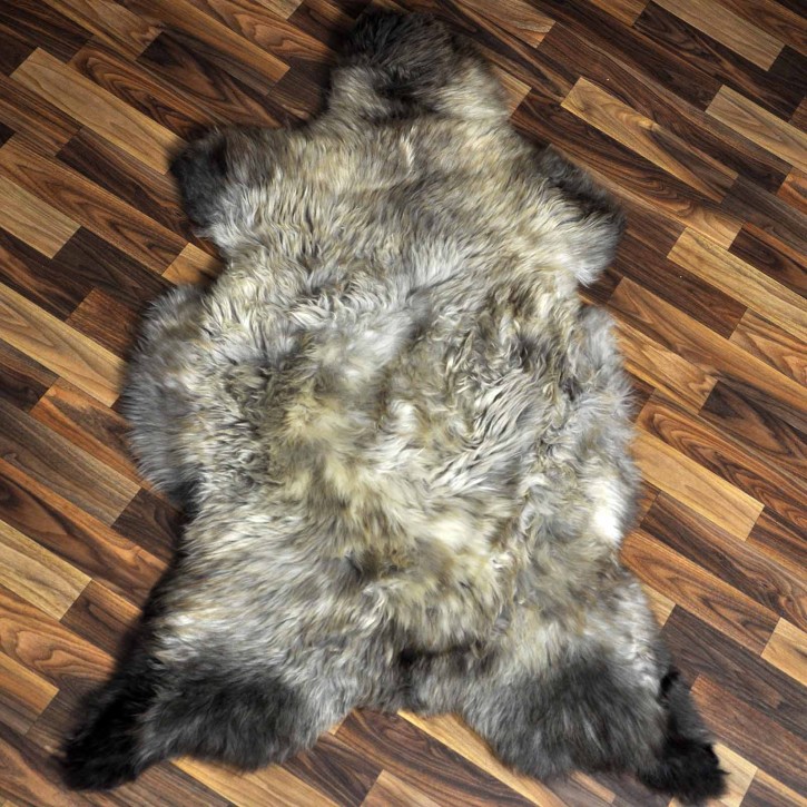 XXL ÖKO Schaffell Lammfell beige braun 120x80 Sheepskin #9002