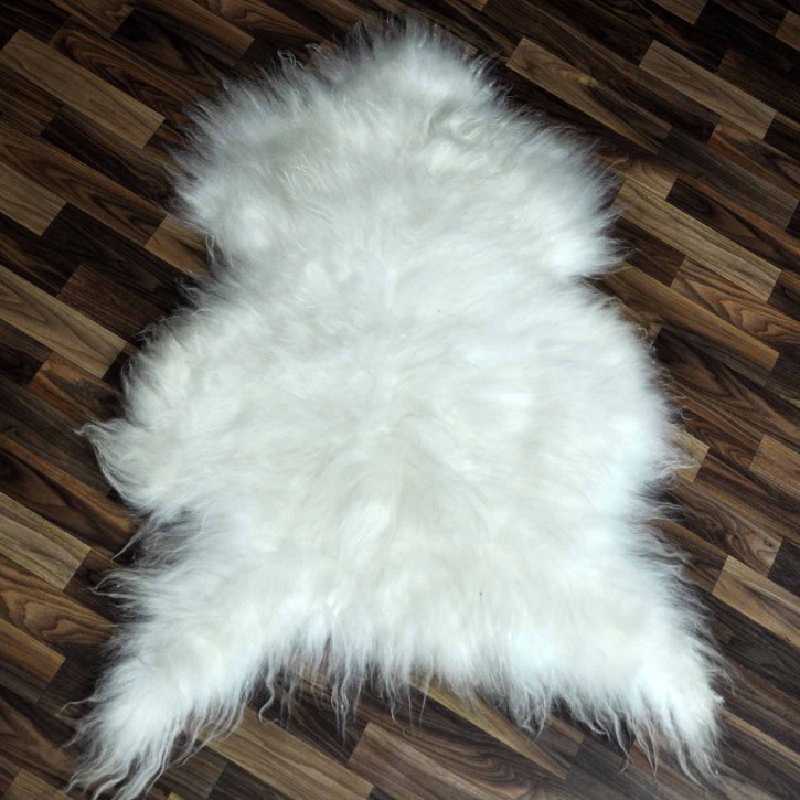 XL ÖKO Island Schaffell creme weiß 110x75 basteln #9121