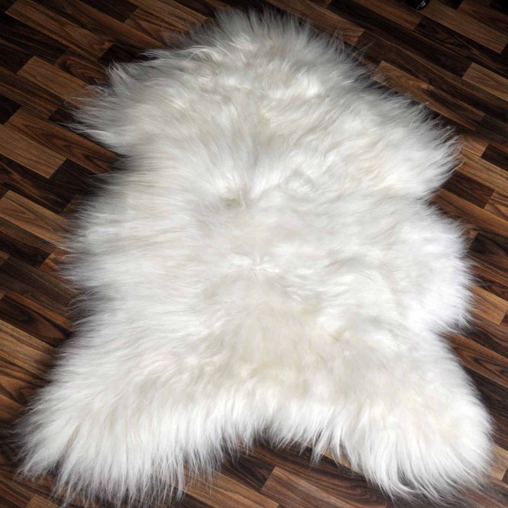 XXXL ÖKO Island Schaffell creme weiß 130x80 Fell #9138