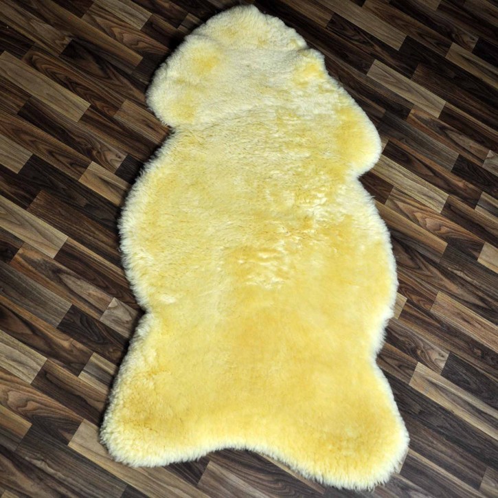 XXXL ÖKO Schaffell medizinisches Fell 130x70 Auflage Bett merino #9141