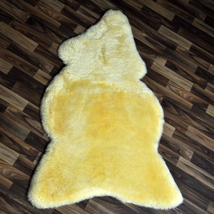 XXL ÖKO Schaffell medizinisches Fell 125x80 Auflage Bett merino #9146