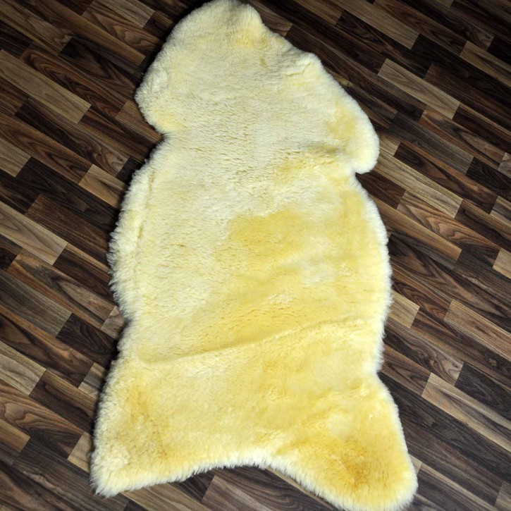 XXXL ÖKO Schaffell medizinisches Fell 130x70 Auflage riesig merino #9150