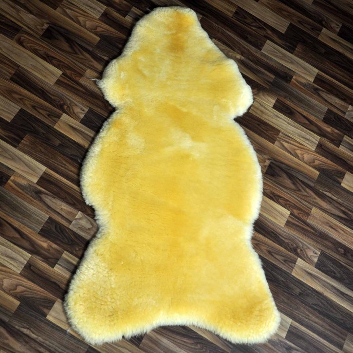 XXL ÖKO Schaffell medizinisches Fell 125x70 Auflage Bett merino #9153