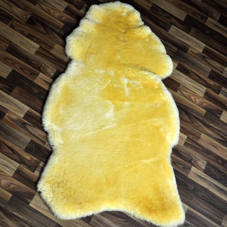 XXXL ÖKO Schaffell medizinisches Fell 130x75 Auflage riesig merino #9159