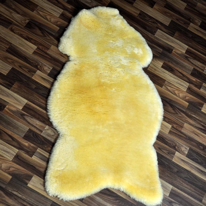 XXXL ÖKO Schaffell medizinisches Fell 130x70 Auflage riesig merino #9162