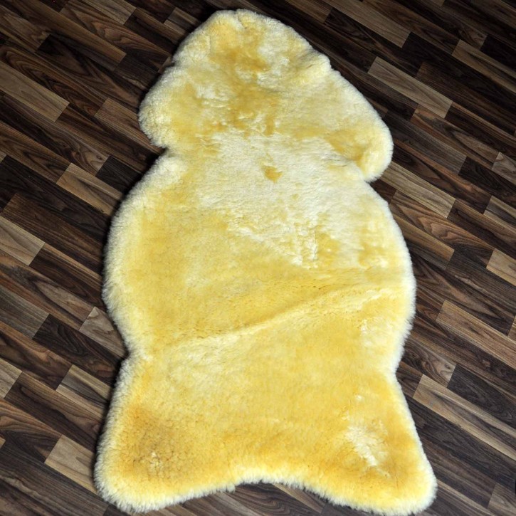 XXXL ÖKO Schaffell medizinisches Fell 130x75 Auflage riesig merino #9165