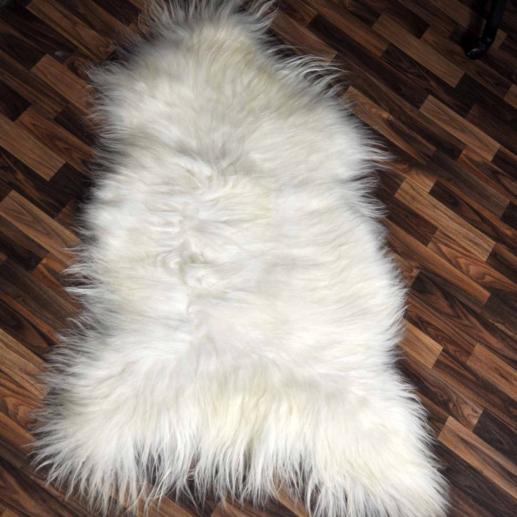 XXL ÖKO Island Schaffell creme weiß 125x80 #9203