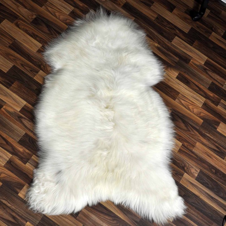 XXL ÖKO Island Schaffell creme weiß braun 120x75 #9232 XXL ÖKO Island Schaffell creme weiß braun 120x75 #9232