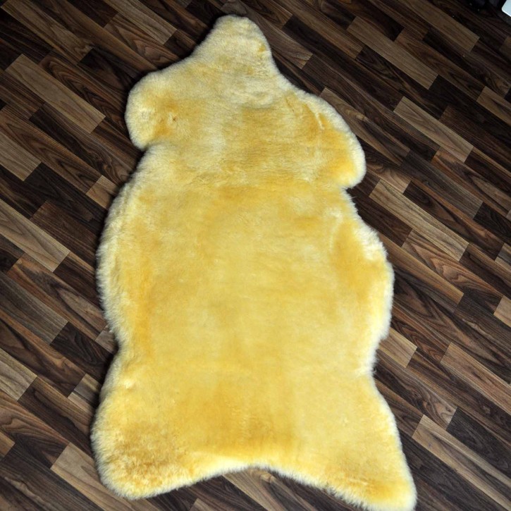 XXXL ÖKO Schaffell medizinisches Fell 130x75 Betteinlage riesig merino #9269