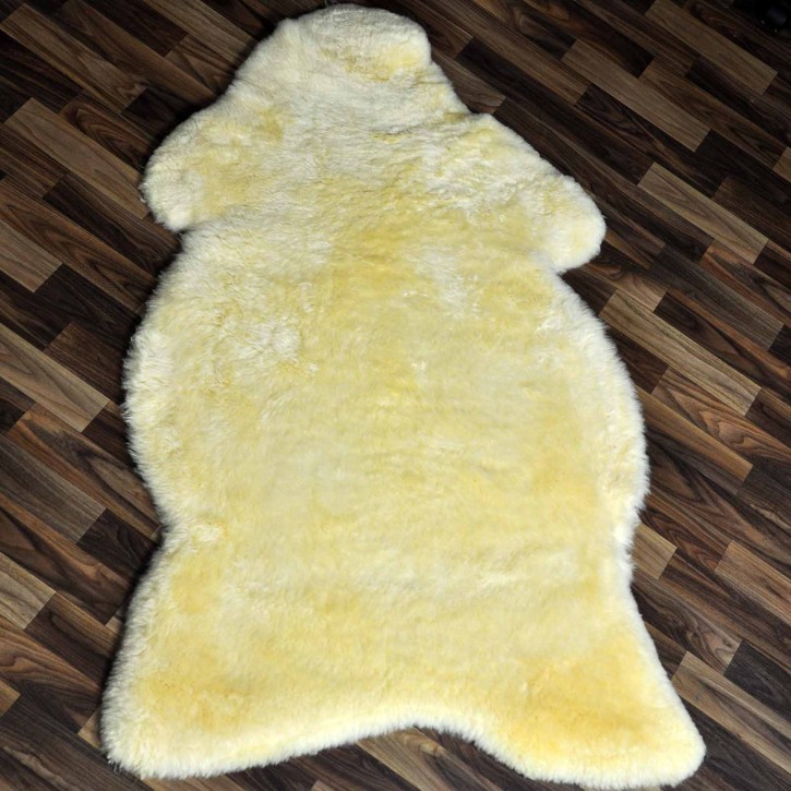 XXXL ÖKO Schaffell medizinisches Fell 135x85 Betteinlage riesig merino #9273